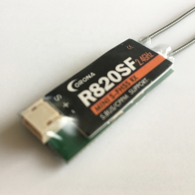 2.4ghz Futaba Mini Receiver Sfhss Rc Transmitter And Receiver Corona R820SF